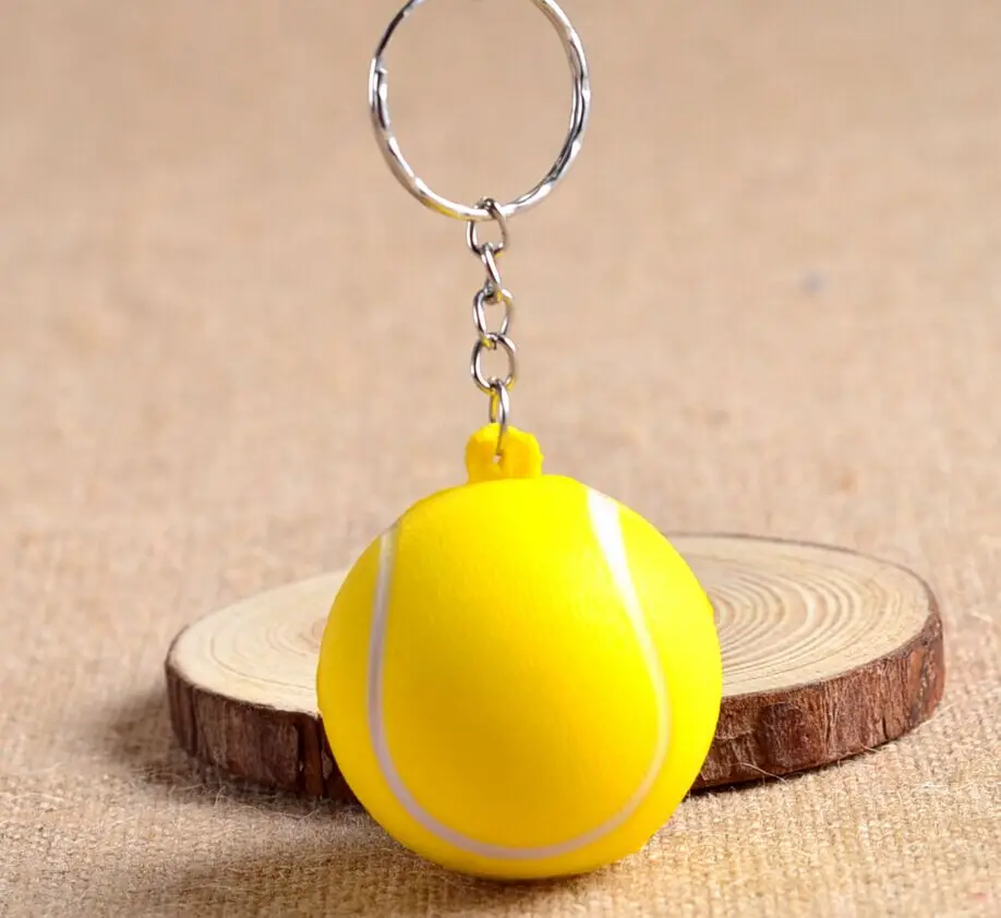 FREE SHIPPING by FEDEX 100pcs/lot 2016 Newest PU Tennis Ball Shaped