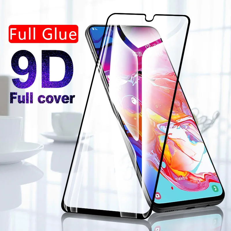 

Tempered Glass phone Case For samsung a10 a20 e a20e a30 a40 s a40s a50 a60 a70 a80 a90 cover protective on galaxy accessories