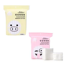 Салфетки для снятия макияжа шт./пакет 180 двухсторонний сэндвич толстый ватный диск для удаления кожи косметические инструменты