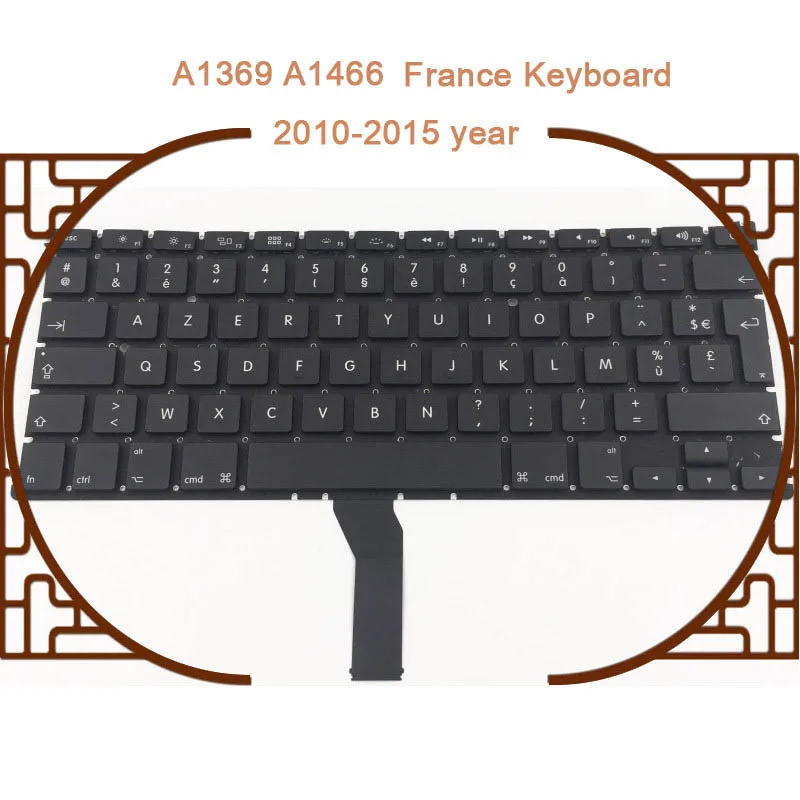 Клавиатура A1369 A1466 для Macbook Air клавиатура 13 дюймов Франция Италия Испания Россия
