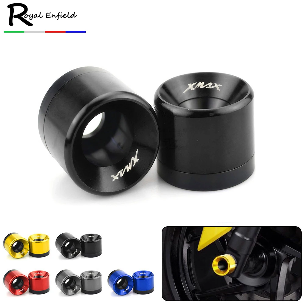 

Black For Yamaha X MAX 300 X-MAX 250 XMAX300 XMAX250 Accessories 2017 2018 Motorcycle Front Fork Frame Slider X-MAX 300 250