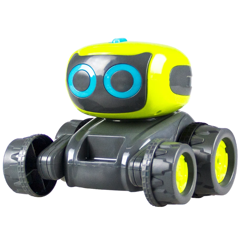 

2019 Smart Programming RC Robot Engineering Bulldozer Forklift Assembly Indoor Toy For Children