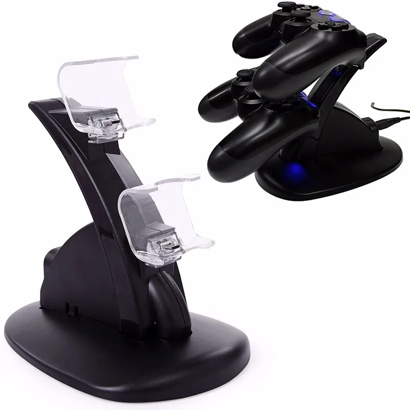 Nuovo Arrivo Usb Chargedock Stazione Di Aggancio Della Culla Del Basamento Per Wireless For Sony 
