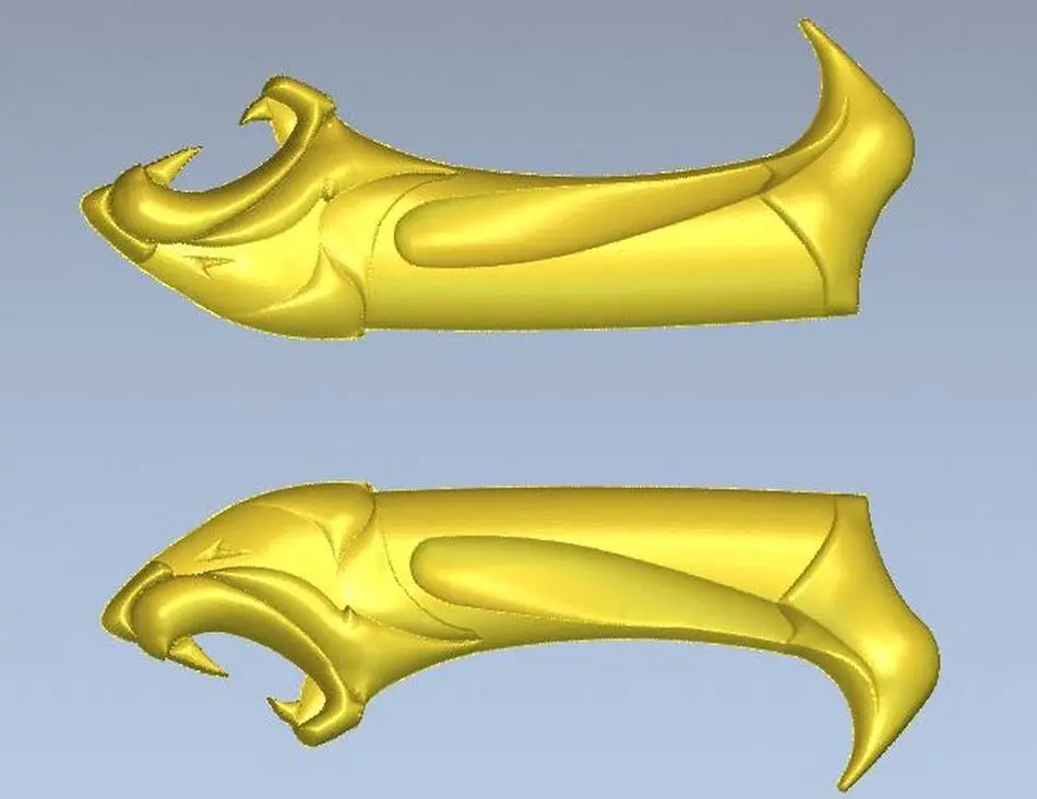 

3d model relief  for cnc in STL file format knife_handle-2