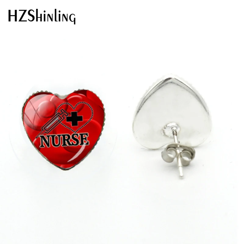 Buy 2018 New Nurse Symbol Heart Earring Love Be A