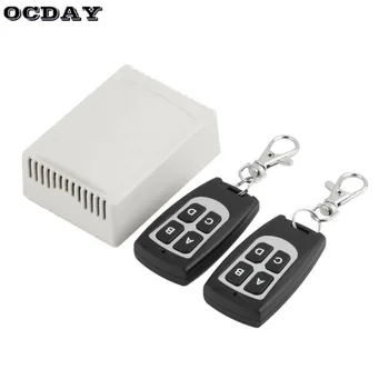 

Wireless 12V 4CH 200M Remote Control Relay Switch Transceiver + Receiver for Annunciator of Family Car Motorcycle Anti-Theft