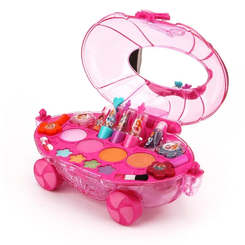 Disney princesse disney дети макияж игрушки подарок на день рождения девочки игрушки для детей тени для век макияж автомобиль игрушки для детей 11 шт