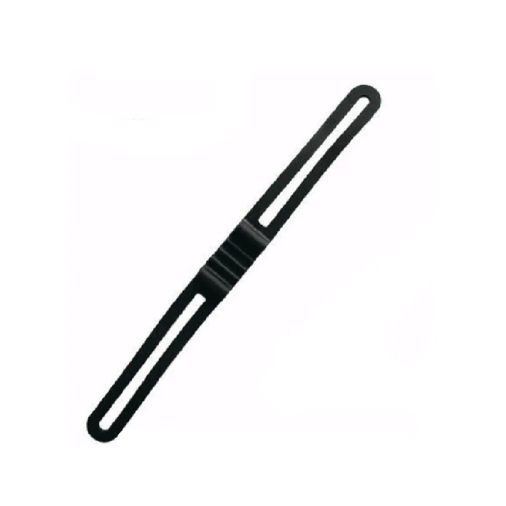 Best 1pcs Portable Bicycle Headlight Silicone Strap Flashlight Bandage Bicycle Cycling Exercise Accessories Cyclocomputer Strap 6