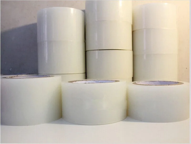 2 PCS 55/60/70MM * 50M Dust Remover Adhesive Tape PE Dedust Film