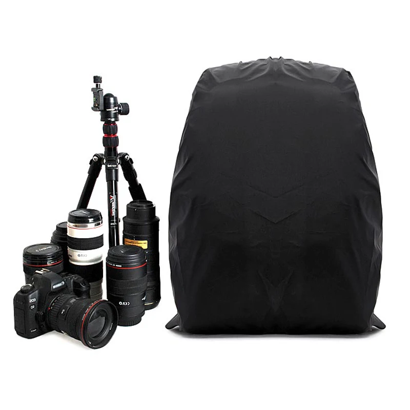 Обновленный водонепроницаемый рюкзак цифровая DSLR фото мягкая сумка с дождевиком Laotop 15," многофункциональная камера мягкий чехол для видео