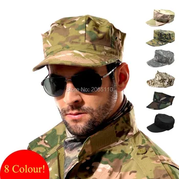 

Mens Army Military Camo Cap Octago Casquette Camouflage Hats For Men Hunting Desert Camo Hat