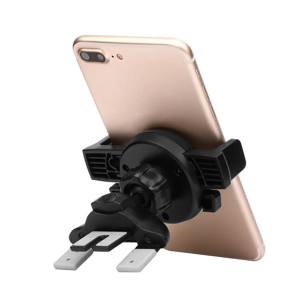 

360º Universal Car CD Slot Phone Mount Stand Holder porta cellulare auto telefoon houder Support For Cell Phone GPS