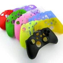 Для Xbox One контроллер силиконовый Гель Чехол кожного покрова резиновая Чехол Для Xboxone геймпад джойстик чехлы 10 Цвета 20 шт./лот