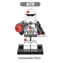 50 шт. Commander Neyo ARC Модели Строительные блоки, друзья хобби игрушки для мальчика подарок brinquedos menina