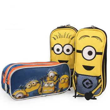 

Super Large Canvas Pencil Case Creative Cartoon Pencil Bag School Supplies Stationery