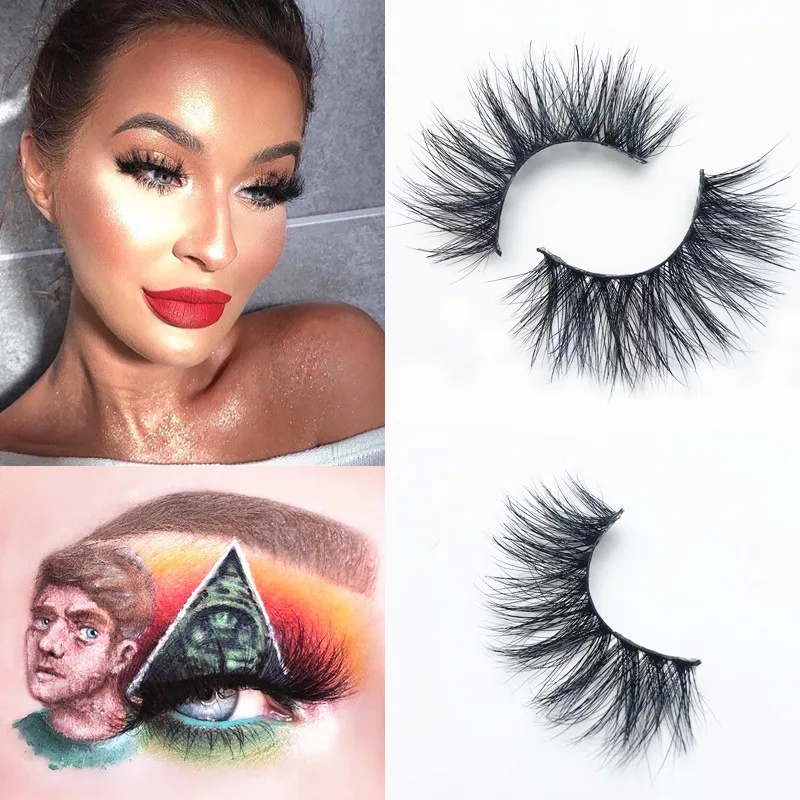 

Morwalendi Lashes 3D Mink lashes wispy eyelashes full strip cilios mink eyelashes premium handmade false eyelashes D22