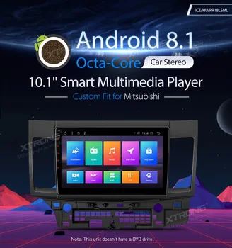 

10.1" Android 8.1 Car Stereo Multimedia Player GPS Radio for Mitsubishi Lancer Evolution 2007 2008 2009 2010 2011 2012-2017