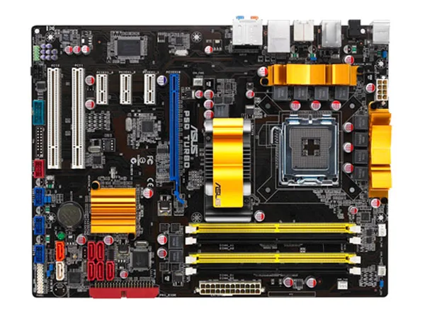 Бесплатная доставка оригинальная материнская плата для ASUS P5Q Turbo DDR2 LGA 775 USB2.0 платы