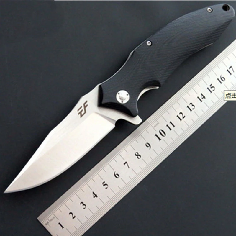 

Karambit 59-60HRC Ball Bearing G10 Handle D2 Blade Flipper Folding Camping Hunting Outdoor Survival Pocket Tool Kitchen Knife