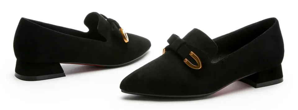 Woman Bowknot Loafers (9)