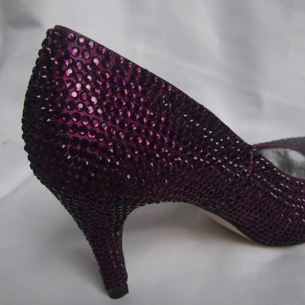 eggplant colored heels