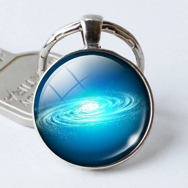 

celestial body Key Chains Universe Jewelry Galaxy Key Rings Universe Space Out of Space Keychain for Women Special Gift
