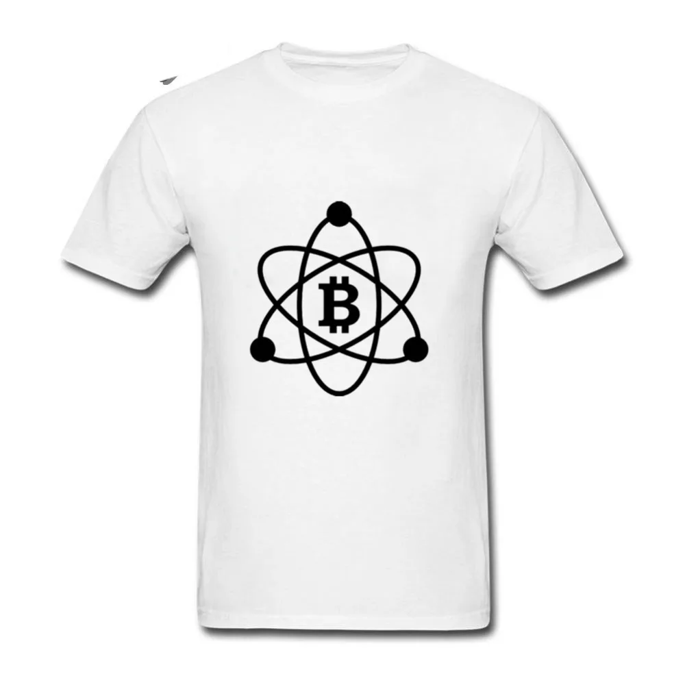 

Bitcoin Digital Currency Logo cotton mens t shirts funny the office tv men tops custom tshirt trd camiseta hombre manga corta