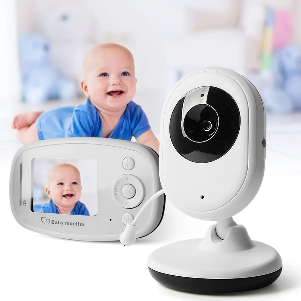 Беспроводной видеоняня детский ночной Светильник Babyphone 2,4 GHz камера безопасности 2 способа разговора музыка температура камеры для нянь MB820