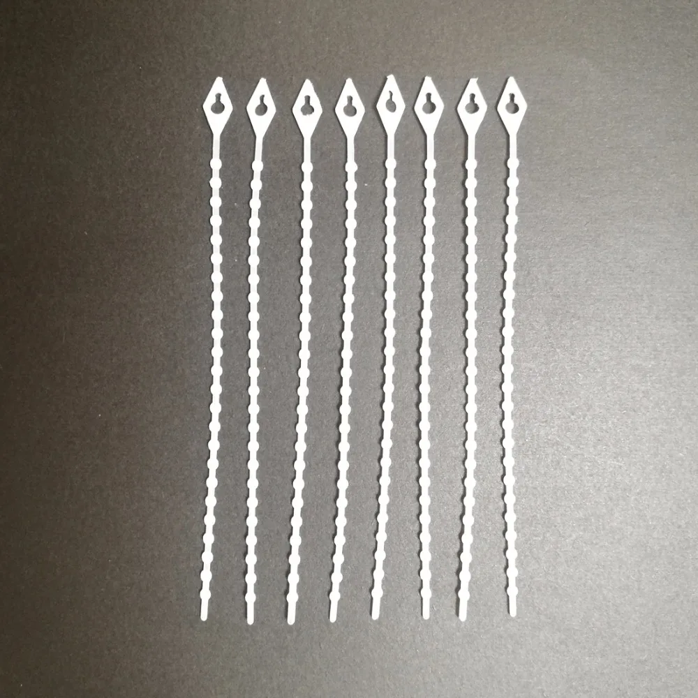 100 шт./лот 150 мм slipknot нейлоновая самофиксирующаяся кабельная стяжка многоразовая Съемная проволочная стяжка на молнии для логистики цена