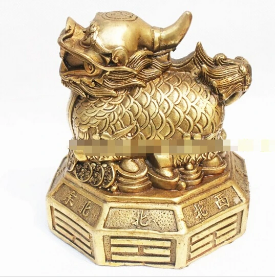 

B0601 510Factory Copper Feng Shui crafts Bronze copper home decoration crafts decoration fortune pi xiu statue