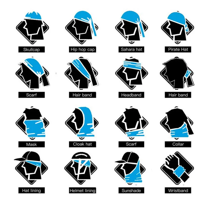 Scarf Neck Face Mask Ghost Skull Skeleton Head Bandana Shield Headband Headwear Windproof Men Bicycle Cyling Equipment #3d26 (8)