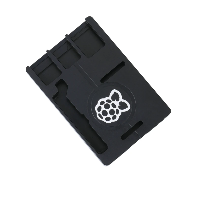 Raspberry Pi 3 Model B Plus Ultra-thin Aluminum Case Metal CNC Portable Box Support GPIO Ribbon Cable For RPI 3 Model B+3B2B (2)