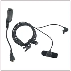 PRO ухо вибрации кабель контрольный динамик w/PTT с мини-разъем din 44-M7 для Motorola APX2000 APX4000 XPR6350 DP4800 MTP6550