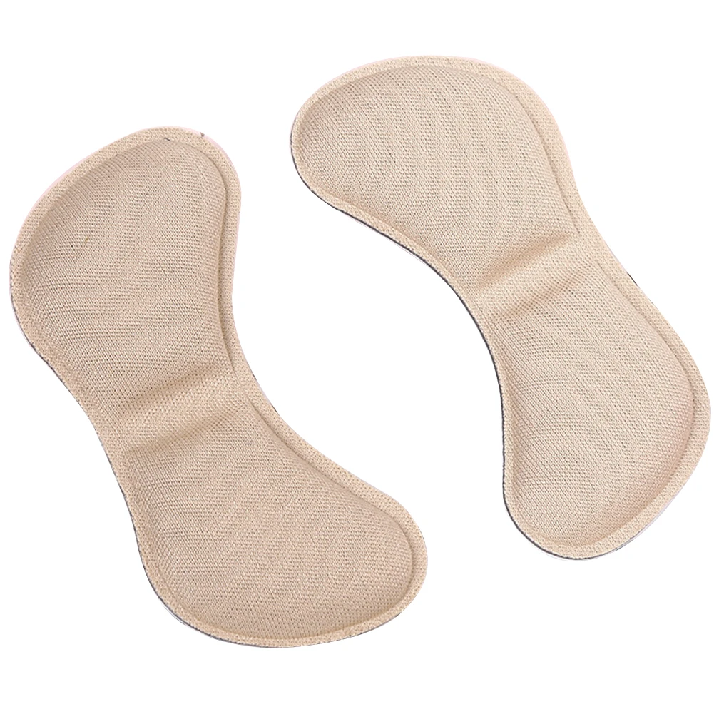 5 Pairs Heel Liner Adhesive Pads Cushion Anti-wear Feet Care Heel Sticker Insole Crash Patch Pain Relief