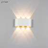 white black Wall lamps aluminum lampshade lighting fixture for bedside living room lights AC85-260V warm or cool lighting ► Photo 3/6