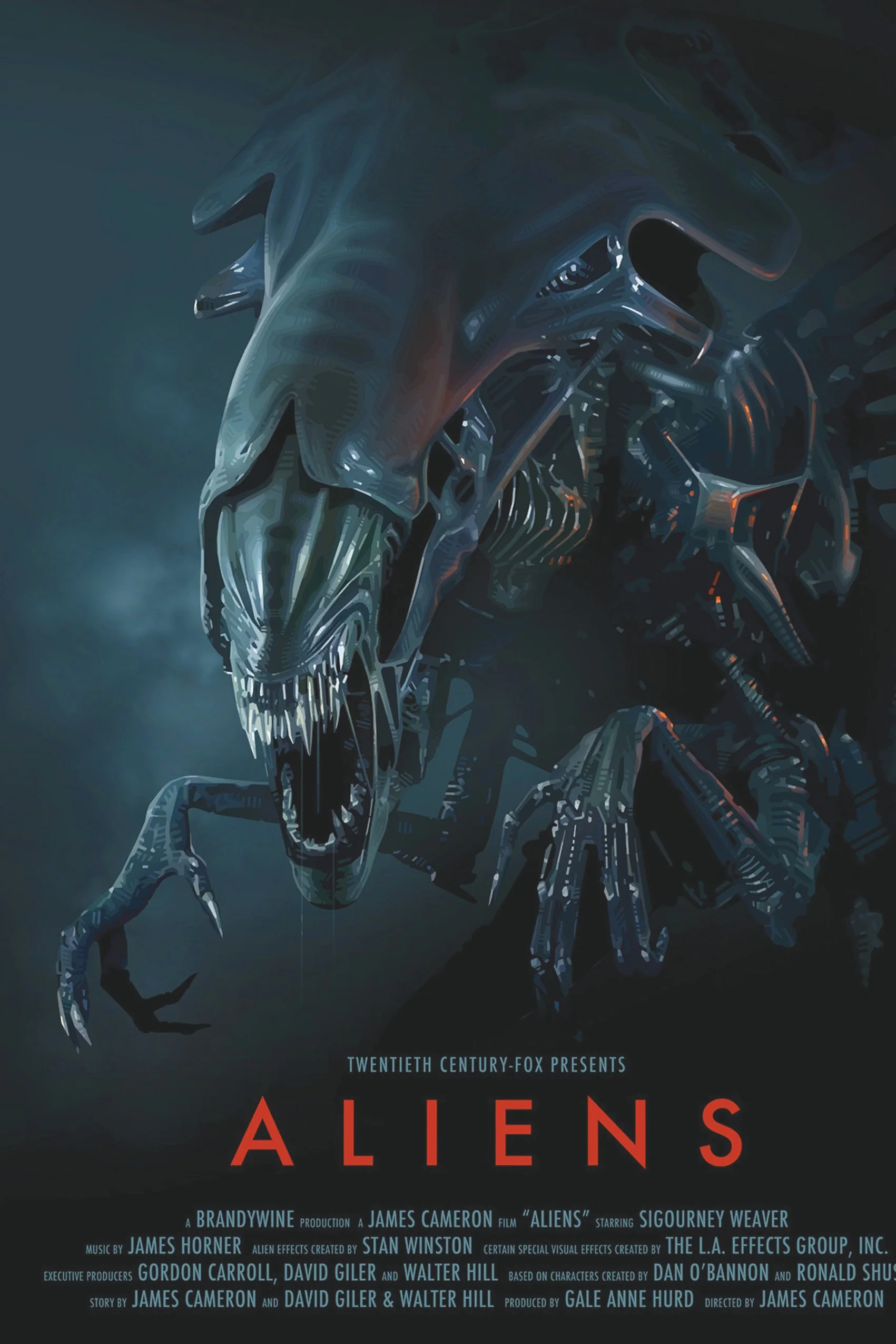 DIY frame Aliens Sci Fi Movie Film posters and print home decor art
