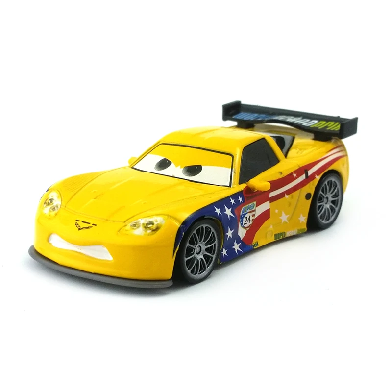 Disney Pixar Cars Racer Франческо Бернулли Карла велосо Шу Тодороки металлическая литая