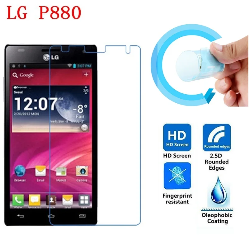 Screen Protective Film for LG Optimus 4X HD, Ultra Thin Soft Pet Screen Protector Film for LG