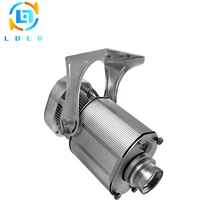 Алюминий Сплав серебра волна воды эффект 40 Вт светодиодный Гобо проектор свет Long Distance Indoor 4500 люмен проектор огни Waterwave