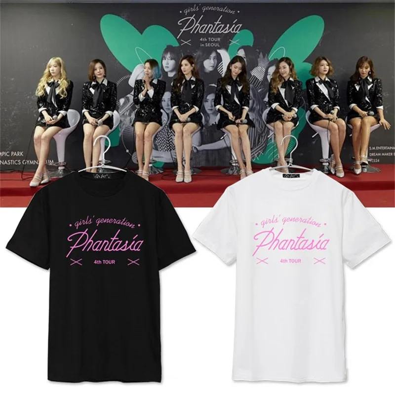 k pop KPOP Girls'Generation Phantasia Concert Shirt K POP 2016 New