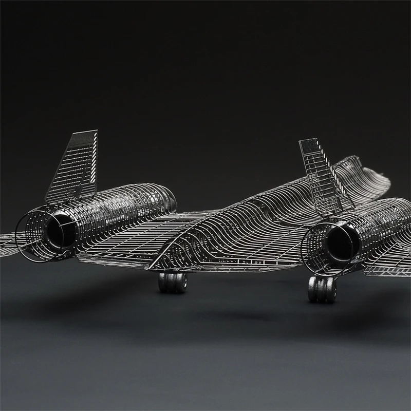 MMZ модель Жасмин 3D металлическая головоломка 1/144 BLACKBIRD Full PE в сборе комплект для