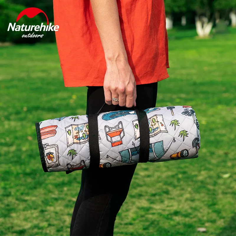 Naturehike في الهواء الطلق سجادة للرحلات بالموجات فوق الصوتية للماء التخييم حصيرة المحمولة خفيفة مقاوم للرطوبة وسادة نزهة السفر الشاطئ بارك