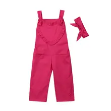 Комбинезон с оборками для новорожденных девочек; комбинезон; комбинезоны; хлопковая одежда