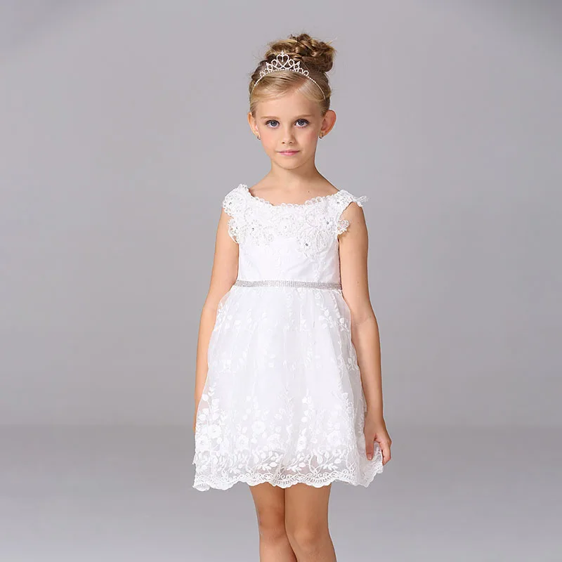 

2017 summer children's clothing girls princess dress wedding dress flower children's dress