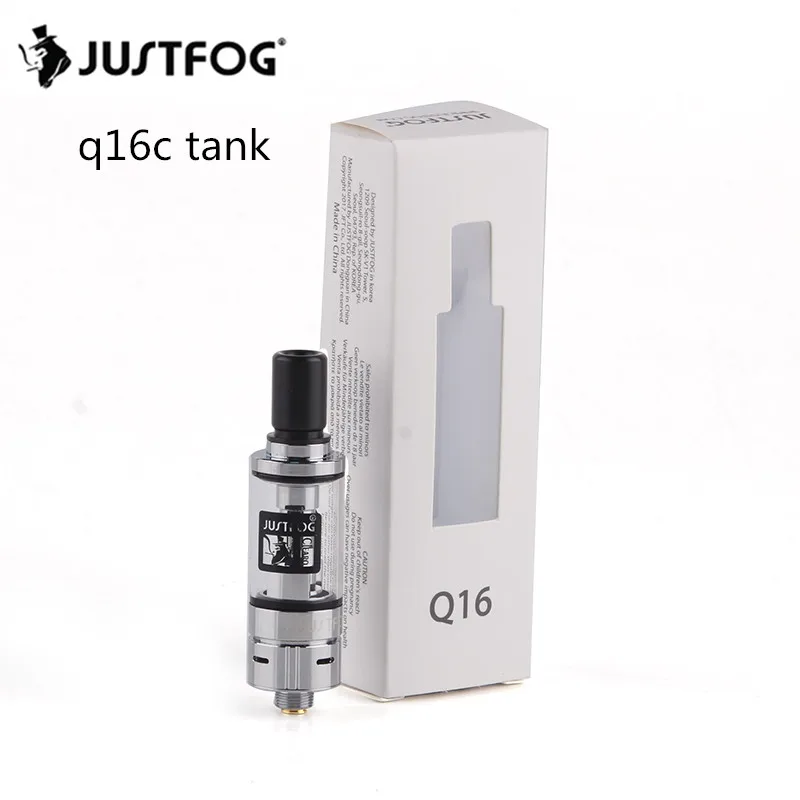 

Original JUSTFOG Q16C Clearomizer 510 Thread 1.9ml Tank capacity for JUSTFOG Q16C Kit Electronic Cigarette Atomizer