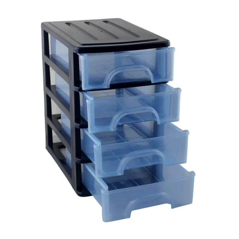 Caja de Herramientas caja de almacenamiento de componentes de clasificación de tornillo de cajón de cuatro capas Caja de Herramientas Caja de Herramientas caja de almacenamiento de componentes de clasificación de tornillo de cajón de cuatro capas Caja de Herramientas