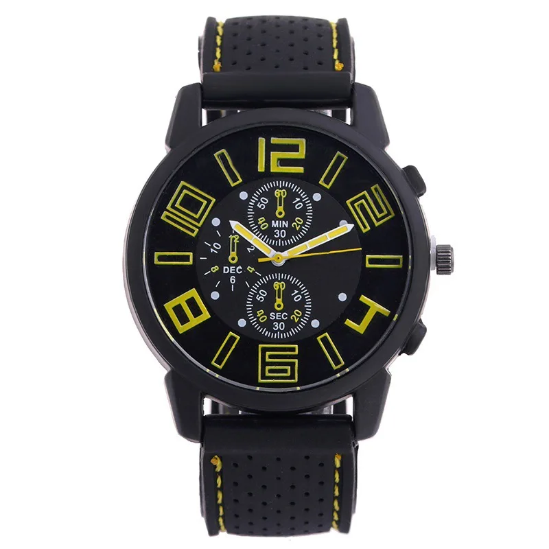 Men Military Waterproof Watches 2018 Fashion Casual Silicone Quartz Wristwatch Male Outdoor Sports Watch Relogio Masculino Clock