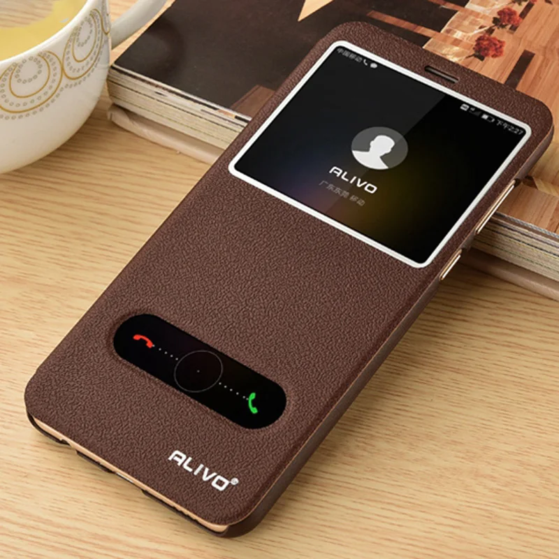 

For Funda Huawei Honor 7C 5.7 Russia Case Wallet Stand Leather Cases Flip Cover For Huawei AUM-L41 View Window Phone Capas
