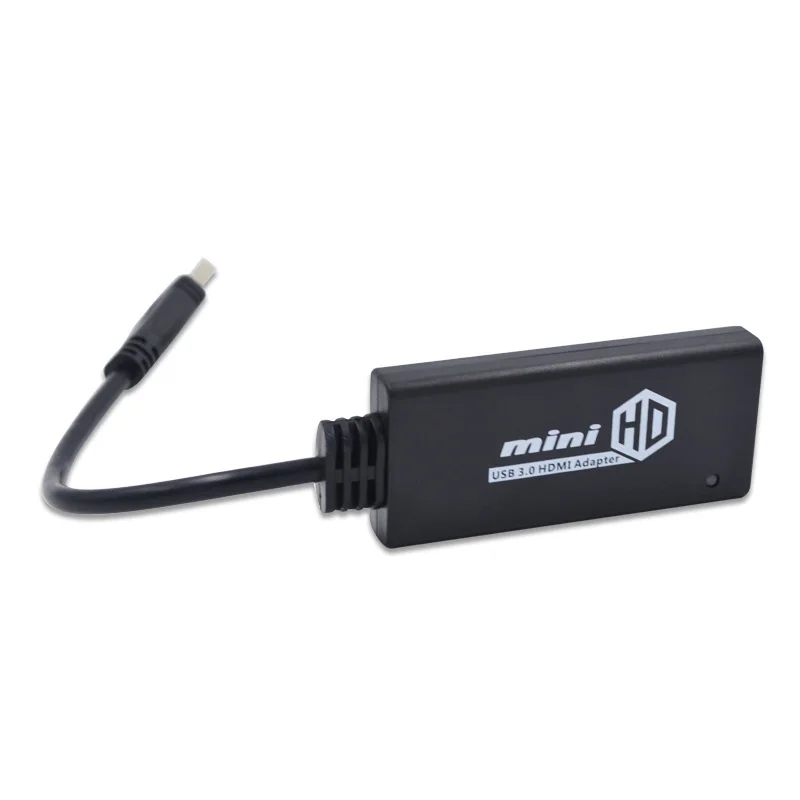 USB 3,0 к HDMI Мужской к женскому HD 1080 P видеокабель, адаптер конвертер мульти дисплей кабель для ПК ноутбук проектор HDTV