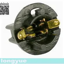 10 шт. 1/" Универсальный двойной контакт инструмент Панель кластерный светильник разъем 501 168 194 2825 T10 W5W Поворотный замок Клин баз